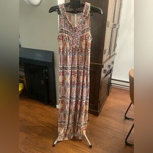 Style & Co Maxi Dress. Slightly stretchy fabric. Only worn once.